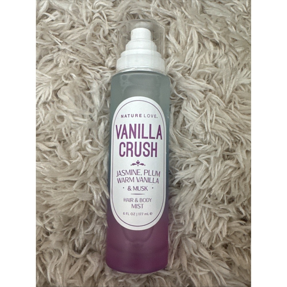 Nature Love Vanilla Crush Hair and Body Mist -‎ 6 oz